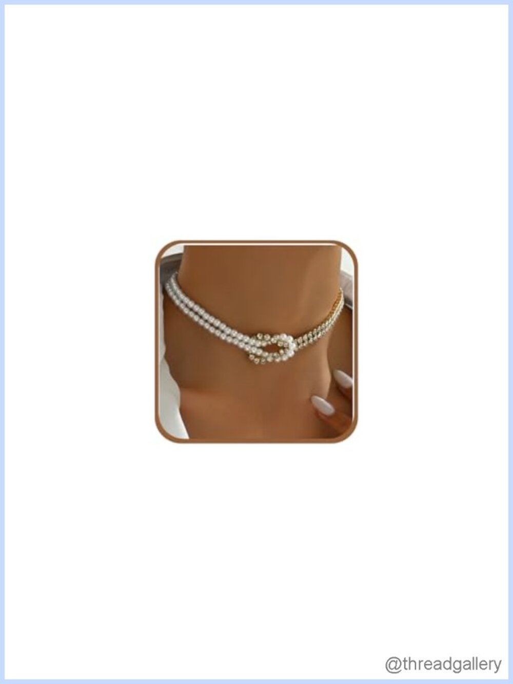 14k Gold Plated Pearl Choker Necklace Dainty Trendy Charm Jewelry for Women